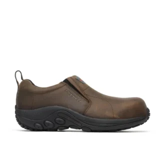 Chaussure de travail en cuir à bout renforcé Jungle Moc pour femme