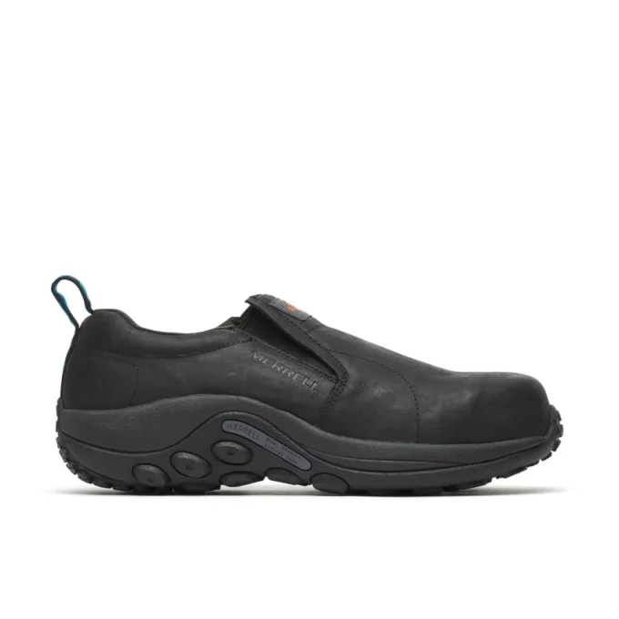 Chaussure de travail Jungle Moc en cuir à embout de sécurité pour homme, largeur large Chaussure de travail Jungle Moc en cuir à embout de sécurité pour homme, largeur large