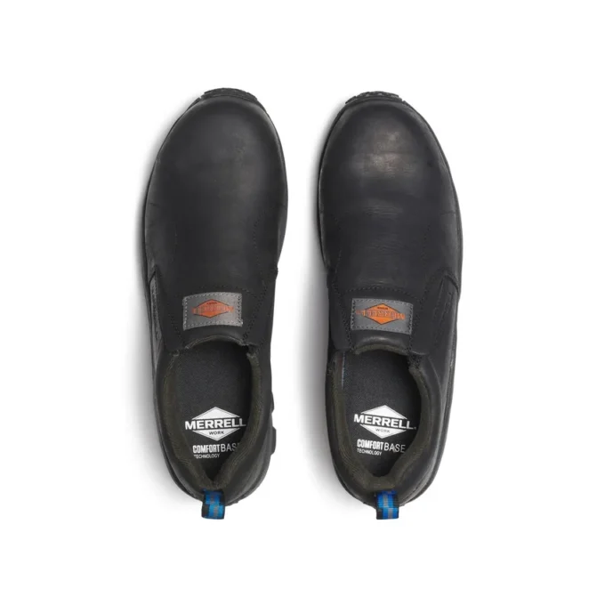 Chaussure de travail Jungle Moc en cuir à embout de sécurité pour homme, largeur large Chaussure de travail Jungle Moc en cuir à embout de sécurité pour homme, largeur large