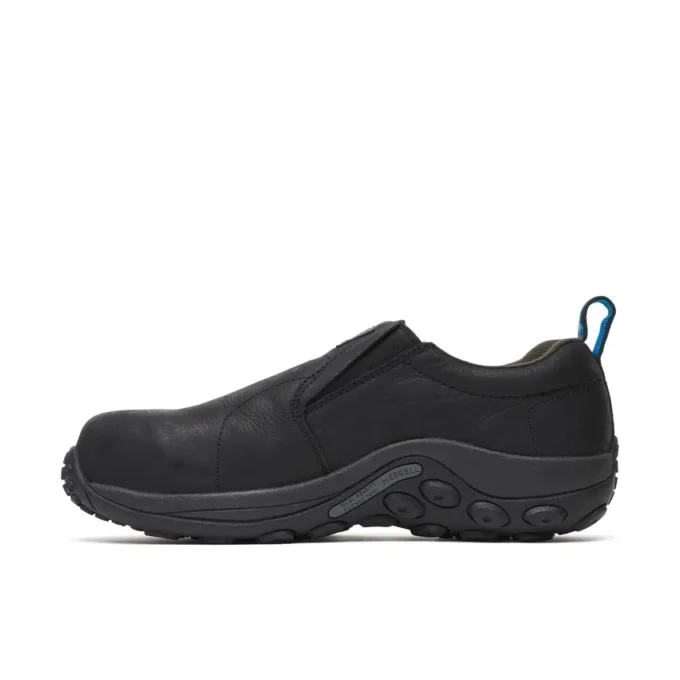 Chaussure de travail Jungle Moc en cuir à embout de sécurité pour homme, largeur large Chaussure de travail Jungle Moc en cuir à embout de sécurité pour homme, largeur large