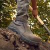 Chaussure de travail Jungle Moc en cuir à embout de sécurité pour homme, largeur large Chaussure de travail Jungle Moc en cuir à embout de sécurité pour homme, largeur large