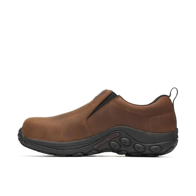 Chaussures de travail Jungle Moc en cuir haute visibilité pour femmes, fibre de carbone Chaussures de travail Jungle Moc en cuir haute visibilité pour femmes, fibre de carbone