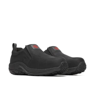 Chaussures de travail Jungle Moc pour homme en cuir haute visibilité, fibre de carbone et dissipation statique 10 Low