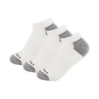 Lot de 3 paires de chaussettes basses rembourrées Eco