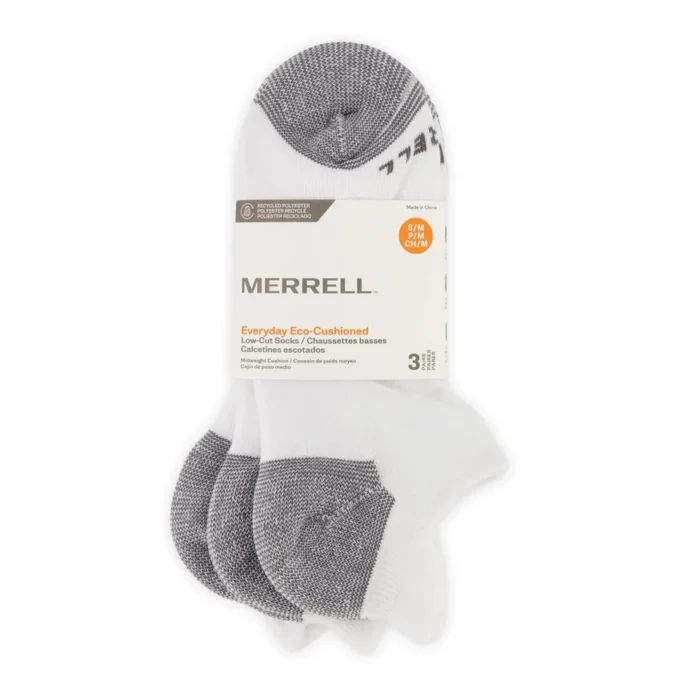 Lot de 3 paires de chaussettes basses rembourrées Eco Lot de 3 paires de chaussettes basses rembourrées Eco