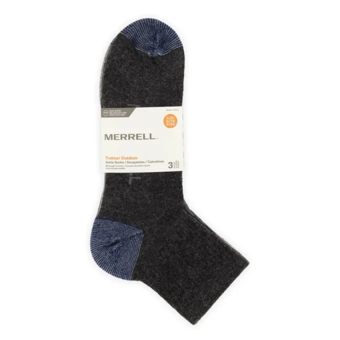 Lot de 3 paires de chaussettes courtes Trekker Outdoor Lot de 3 paires de chaussettes courtes Trekker Outdoor