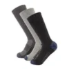 Lot de 3 paires de chaussettes mi-mollet Trekker Outdoor Lot de 3 paires de chaussettes mi-mollet Trekker Outdoor
