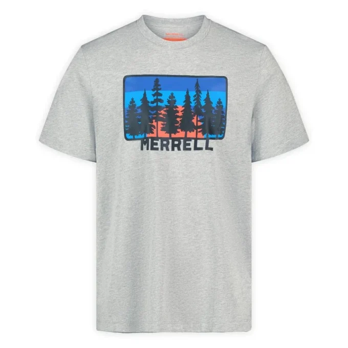 T-shirt graphique Forest Line pour homme T-shirt graphique Forest Line pour homme