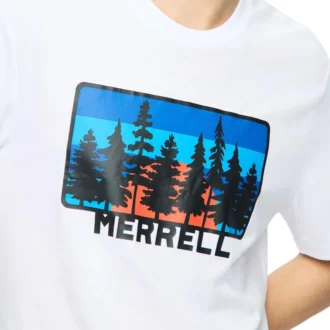 T-shirt graphique Forest Line pour homme