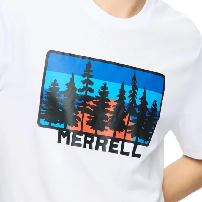 T-shirt graphique Forest Line pour homme T-shirt graphique Forest Line pour homme