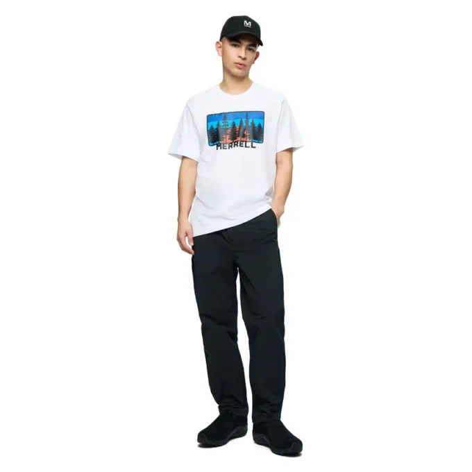 T-shirt graphique Forest Line pour homme T-shirt graphique Forest Line pour homme