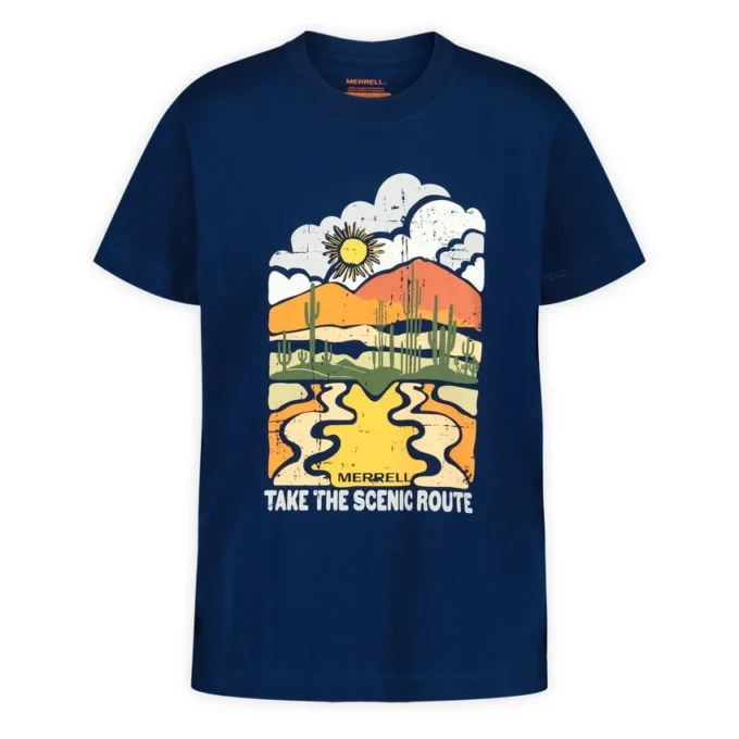 T-shirt graphique Scenic Route pour femme T-shirt graphique Scenic Route pour femme