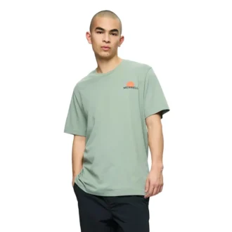 T-shirt graphique Sunset View pour homme